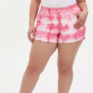Like new Torrid 3.5 Inch Vintage Stretch Mid-Rise Short Size 18
